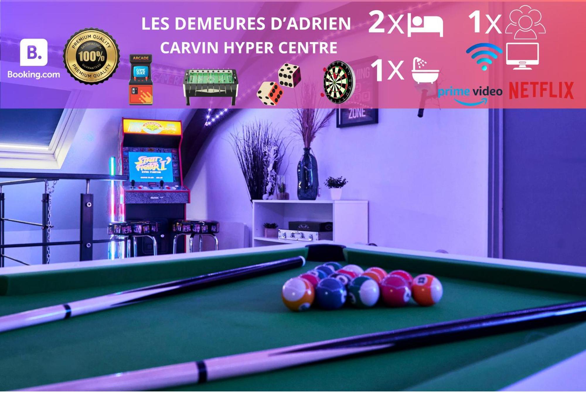 Апартаменти Gameclub - Les Demeures D'Adrien Carvin Екстер'єр фото